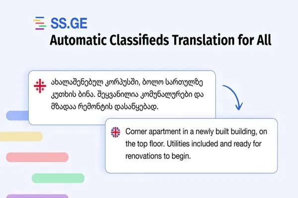 Tradução automática de classificados para todos os idiomas